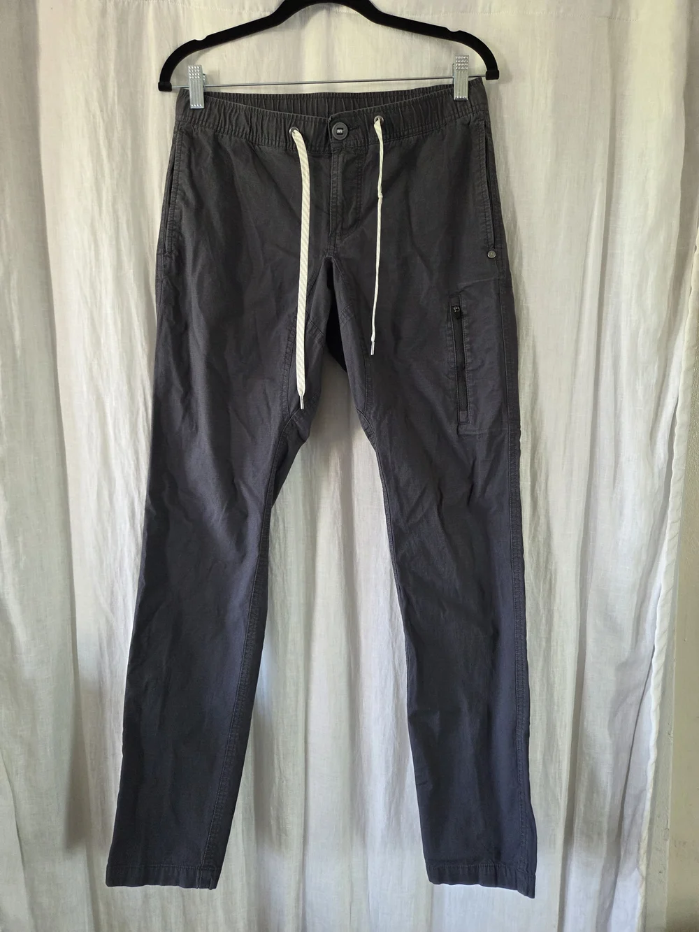Vuori | Charcoal Drawstring Cargo Pants